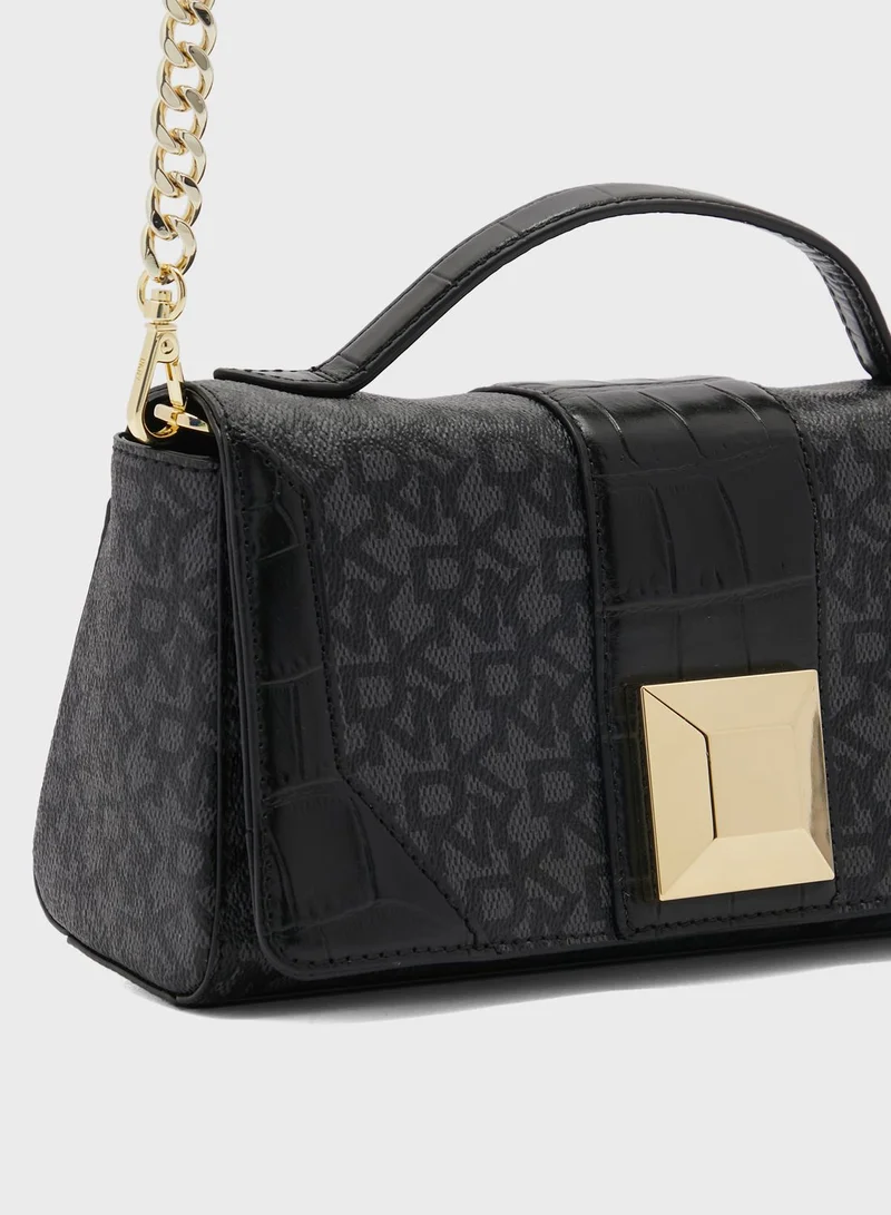 DKNY Heather Top Handle Crossbody
