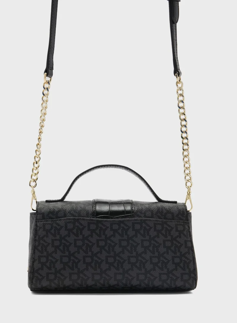 DKNY Heather Top Handle Crossbody