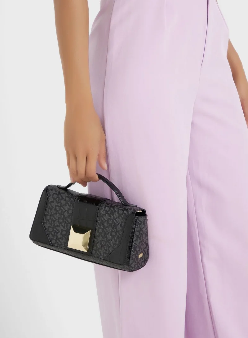 DKNY Heather Top Handle Crossbody