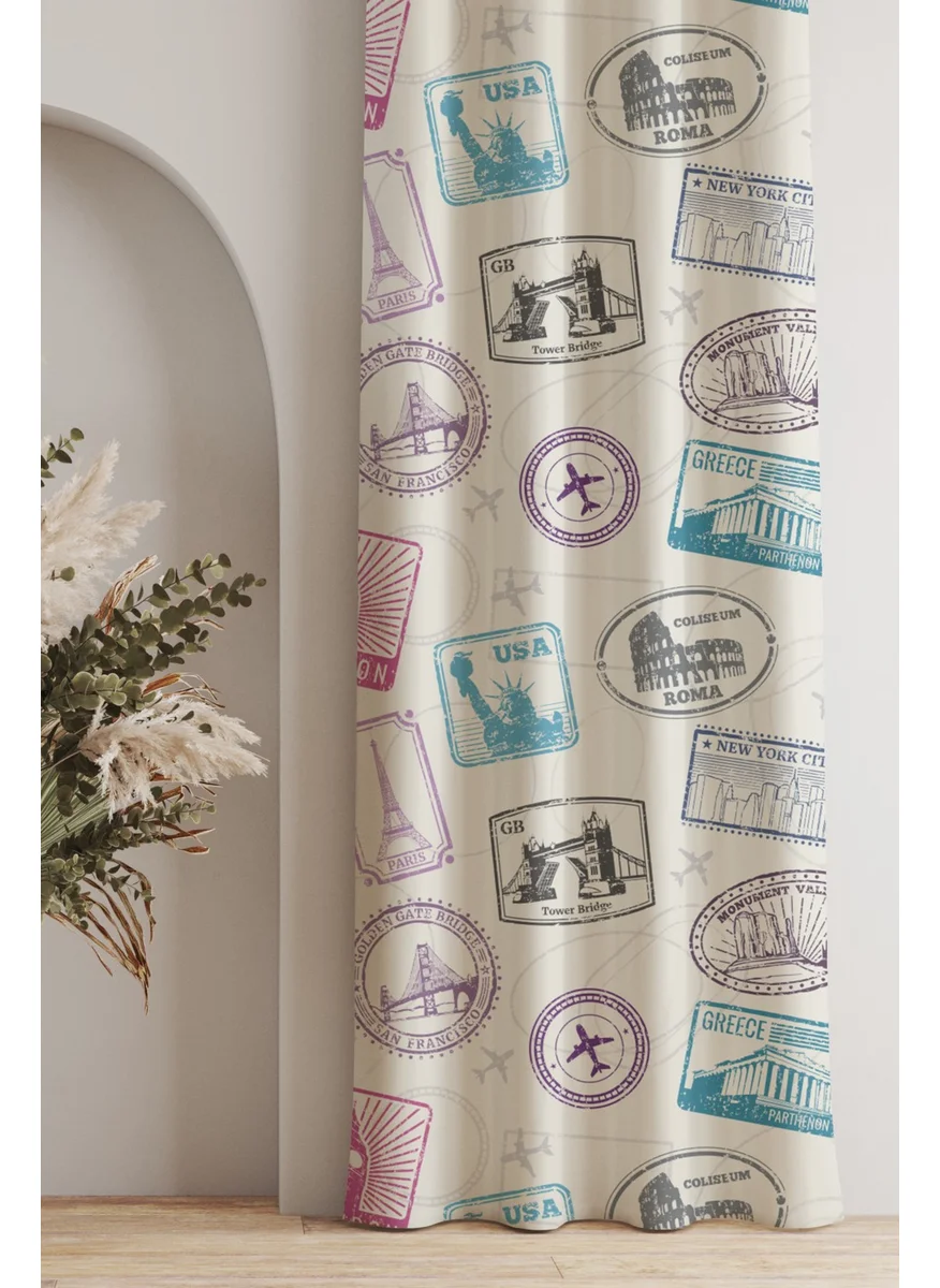 Ays Home Young Room Background Curtain