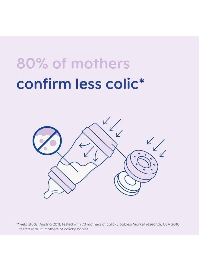 مام زجاجة رضاعة بيبي برايس مام ذاتية التعقيم ومضادة للمغص، 260 مل، عبوة من 3 قطع، ألوان محايدة - Image 4