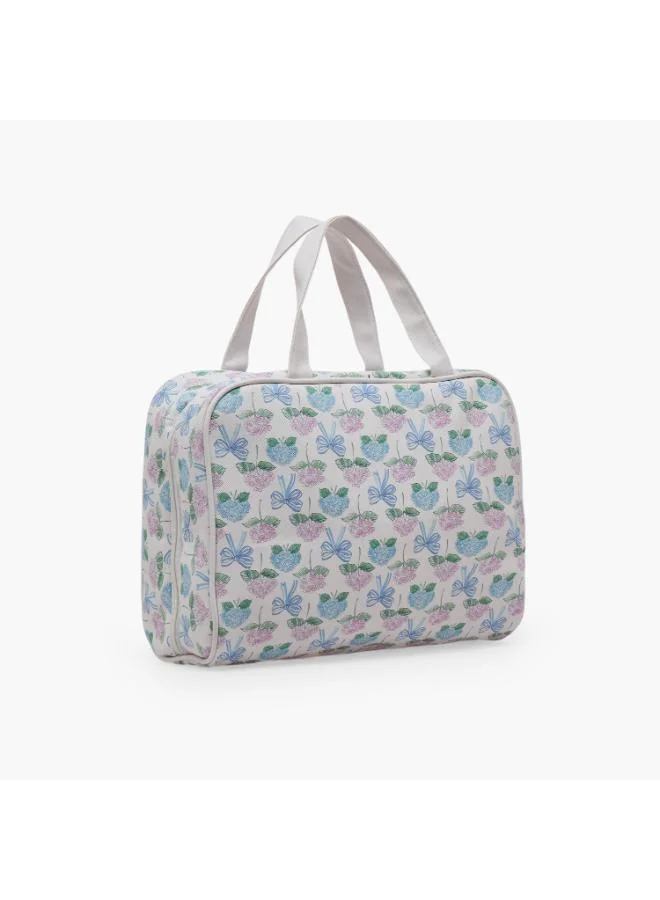 فايندز Assorted Print 3-Piece Cosmetic Bag Set