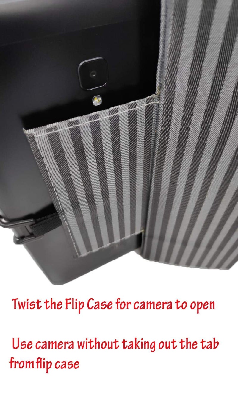Saco 10 inch Tablet Flip Case Cover for Huawei MediaPad M5 Lite Tablet with 10.1" FHD Display - Image 5