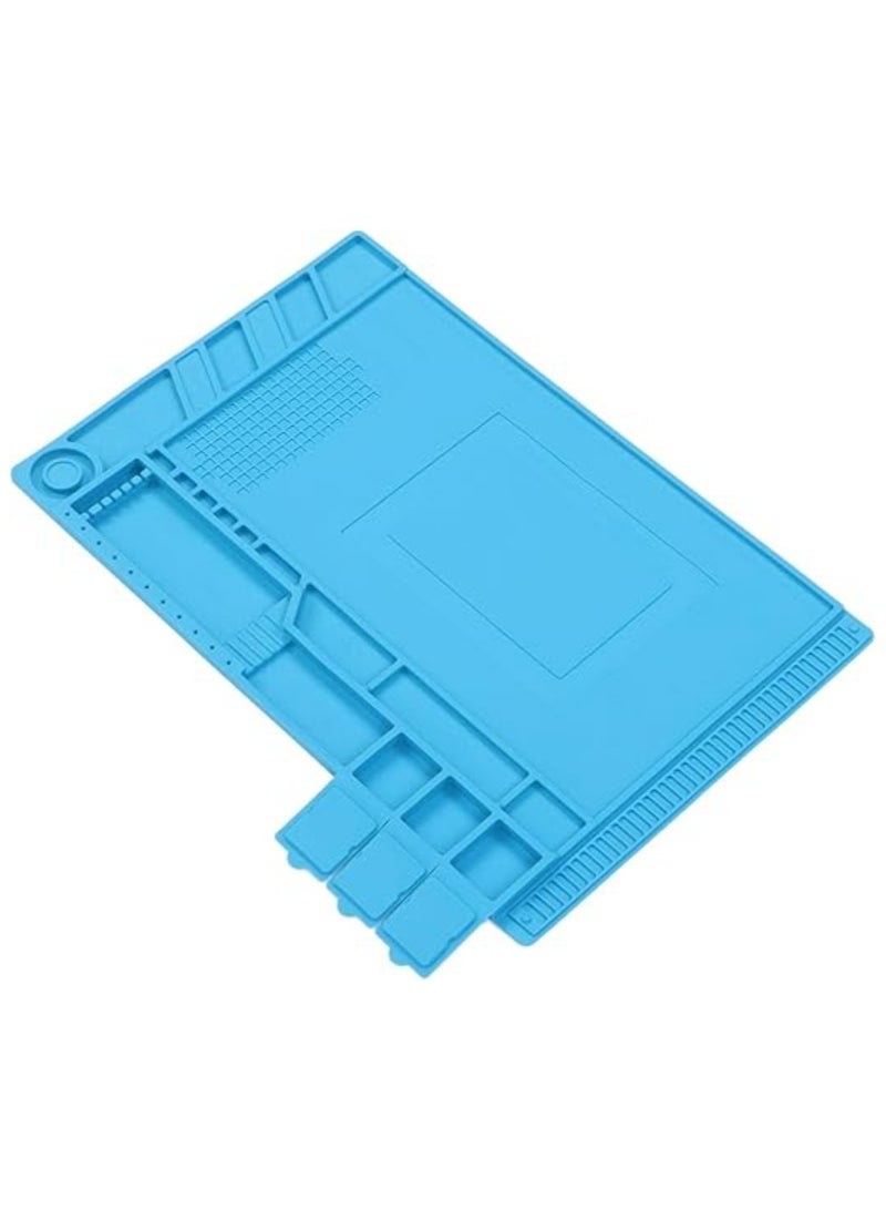 NIBEMINENT Heat Insulating Silicone Pad Multifunctional Heat Insulation Welding Mat for PCB Electronic Maintenance - Image 2