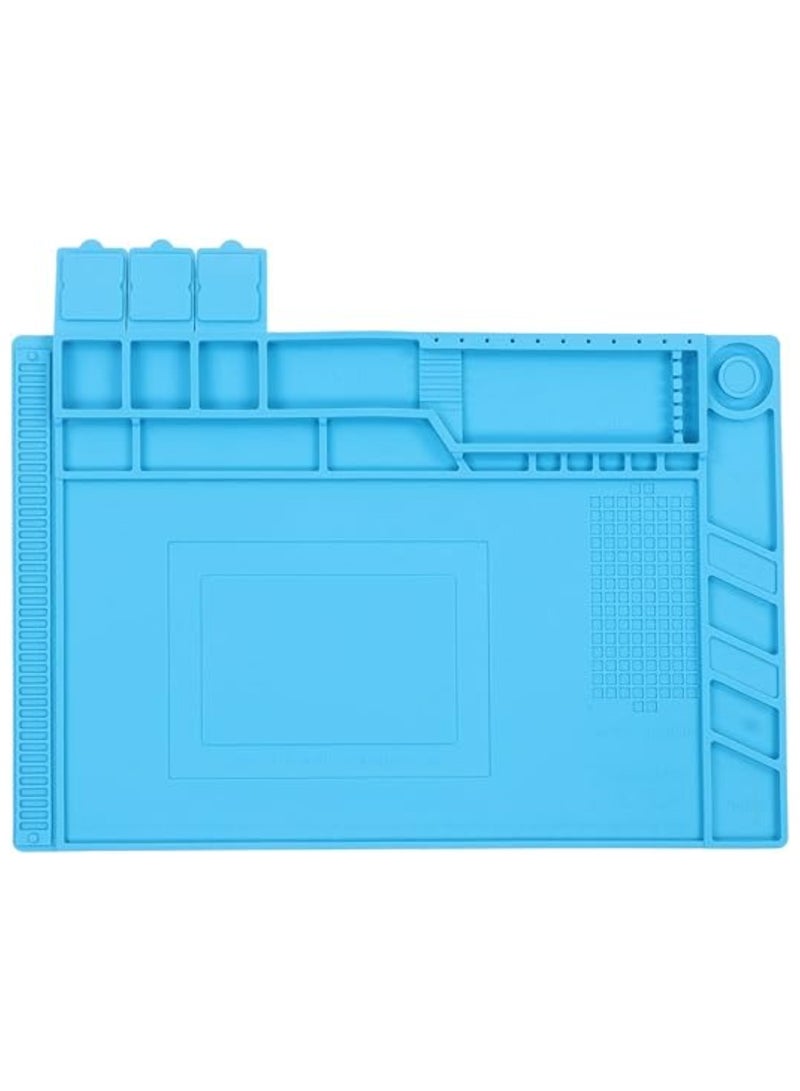 NIBEMINENT Heat Insulating Silicone Pad Multifunctional Heat Insulation Welding Mat for PCB Electronic Maintenance - Image 4