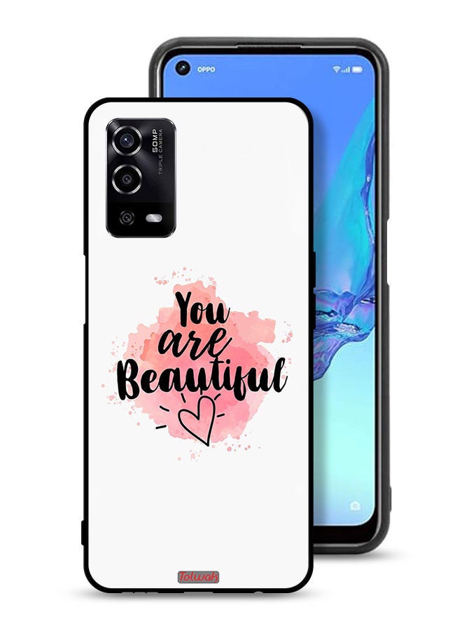 Tolwak Oppo A55 4G Protective Case Cover You Are Beautiful - Image 1