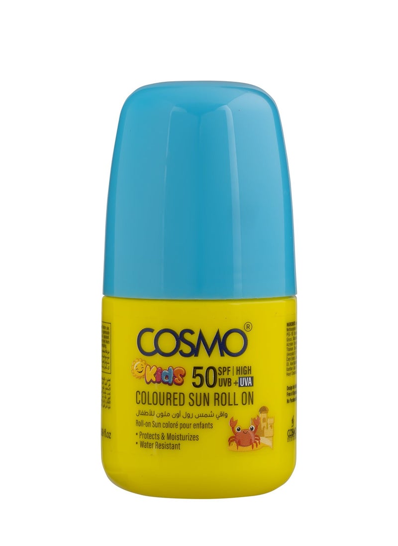 COSMO Cosmo Roll on Sun Lotion Kids 50ml Yellow 