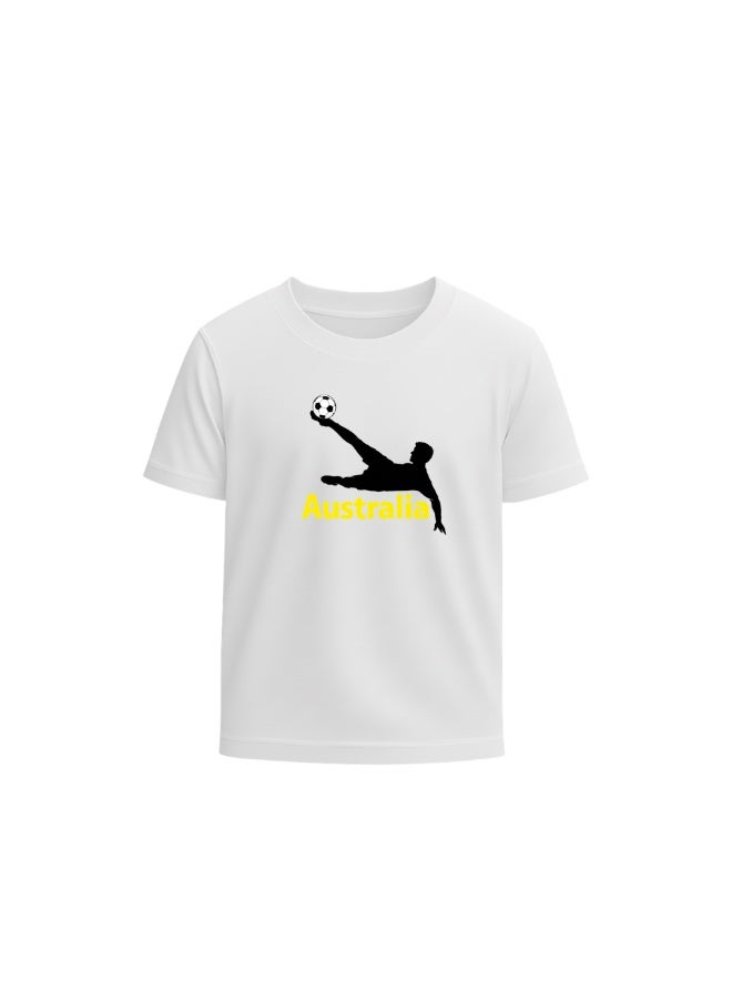 PRINTSHOP4ME Australia Football Team World Fans printed T shirts Supporting The Team Football Team Jersey T shirts For Men | Women | Kids to win the cup - Image 1