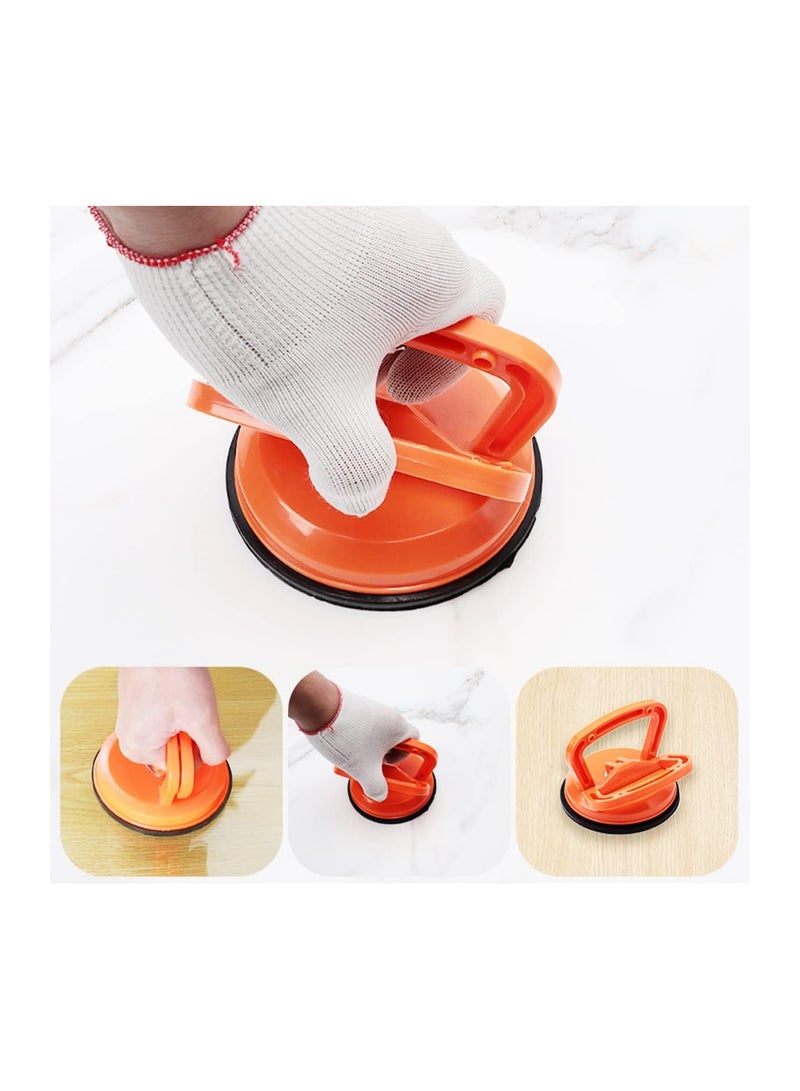 ECVV 4 Pack Car Dent Puller Heavy Duty Glass Suction Cup Traceless Car Dent Remover Repair Tools for Cars Dent, Glass, Tiles, Lifting Objects Moving - Image 2