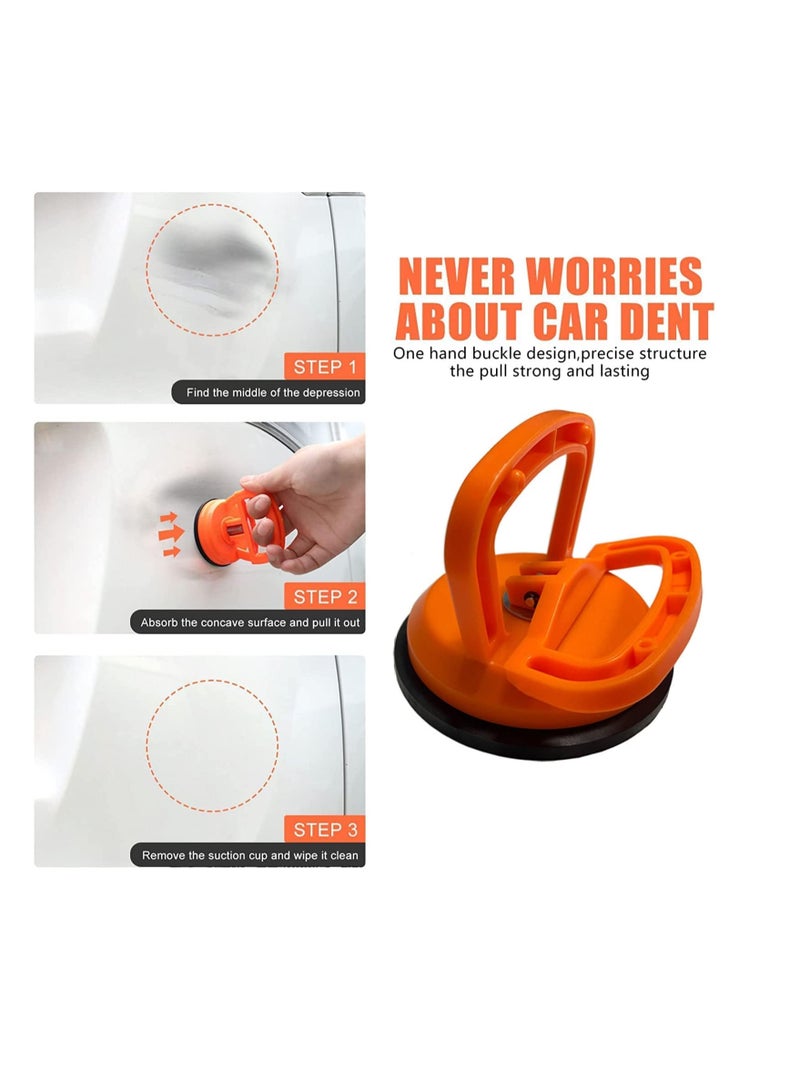 ECVV 4 Pack Car Dent Puller Heavy Duty Glass Suction Cup Traceless Car Dent Remover Repair Tools for Cars Dent, Glass, Tiles, Lifting Objects Moving - Image 3