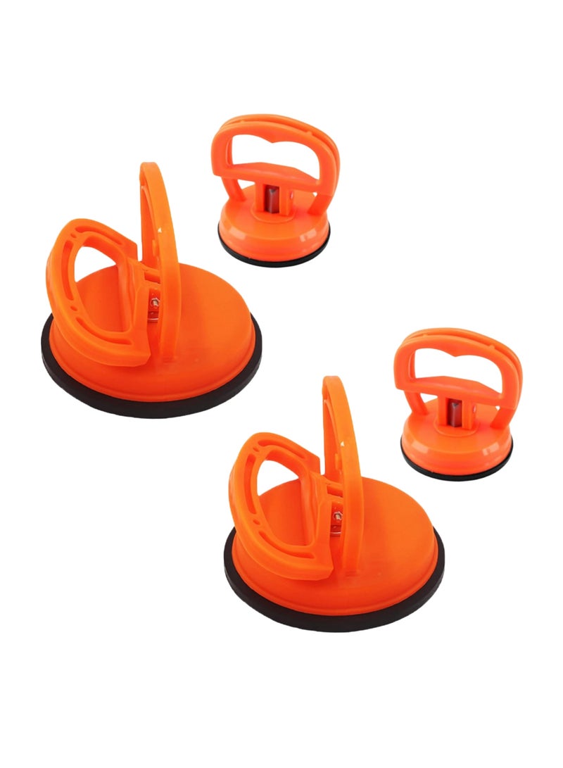 ECVV 4 Pack Car Dent Puller Heavy Duty Glass Suction Cup Traceless Car Dent Remover Repair Tools for Cars Dent, Glass, Tiles, Lifting Objects Moving - Image 1
