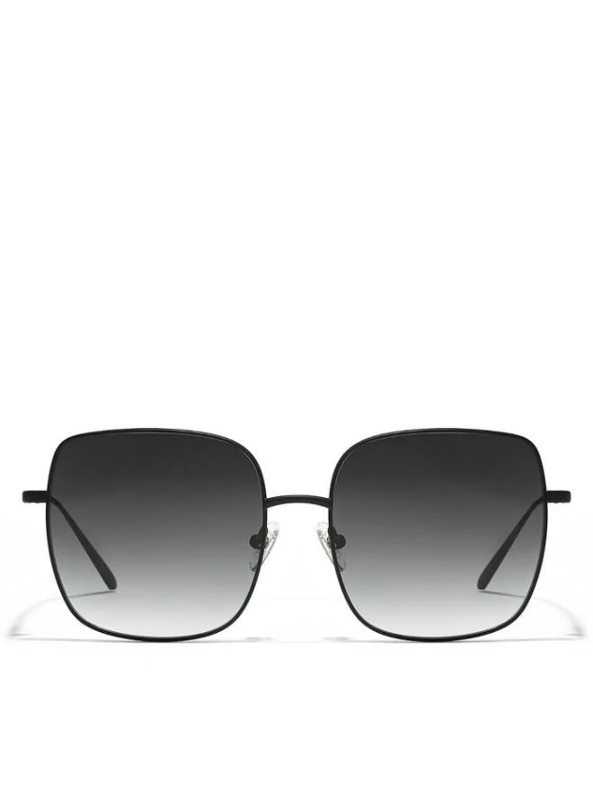 30Sundays SQUARE ONE Women Black Sunglasses - Frame Material: Metal - Lens Color: Black- Frame Color: Black - Full Rim