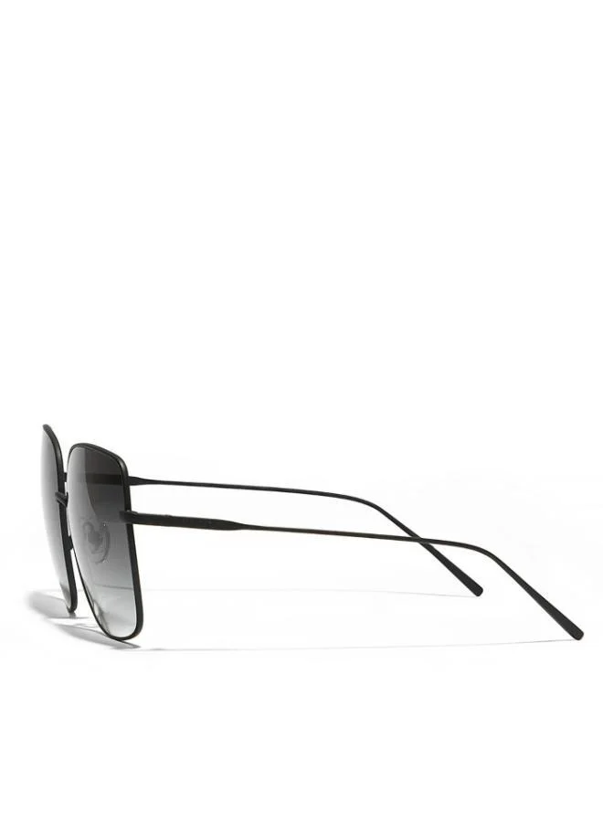 30Sundays SQUARE ONE Women Black Sunglasses - Frame Material: Metal - Lens Color: Black- Frame Color: Black - Full Rim
