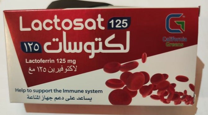 California Greens Lactosate 125 mg 30 Capsules