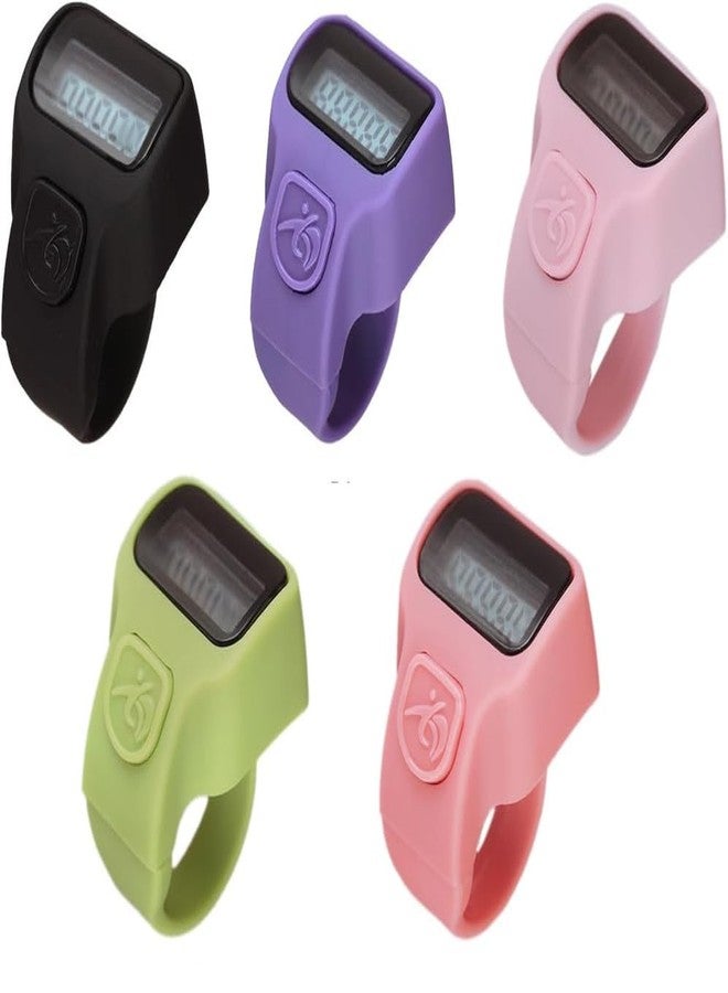 Rangchhelo Electronic Finger Counter Number Counter 5-Digital Counters Clickers Number Count LCD Digital Display for Knitting - Image 1