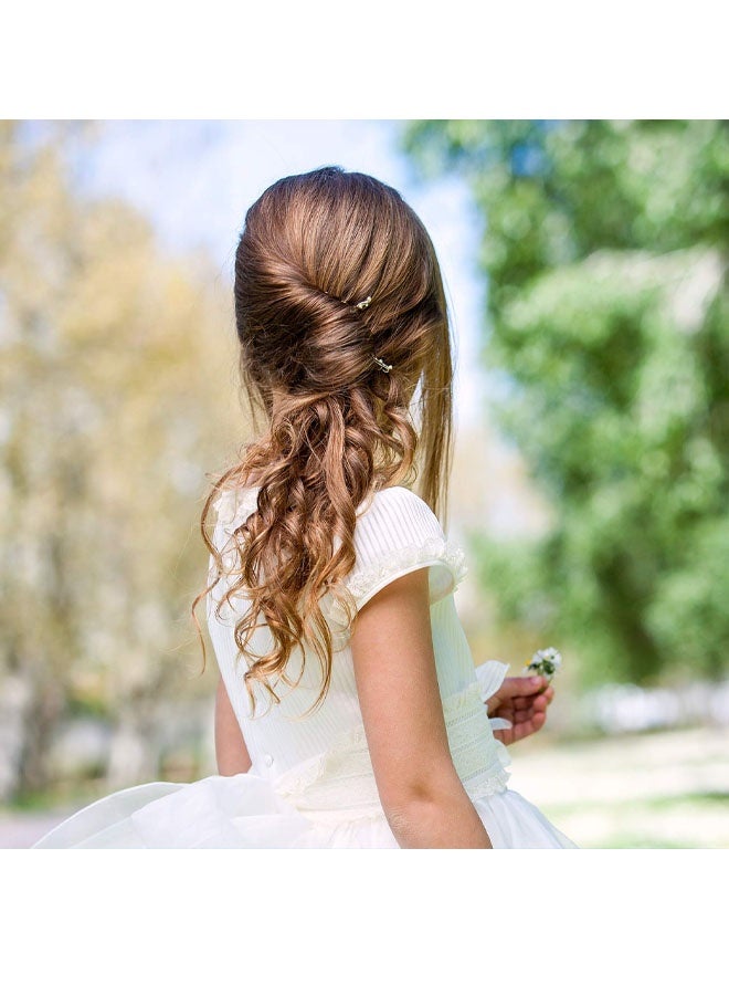 مجموعة مكونة من 10 بكرات شعر حلزونية بدون حرارة مع خطافات تصفيف شعر إضافية - Image 4