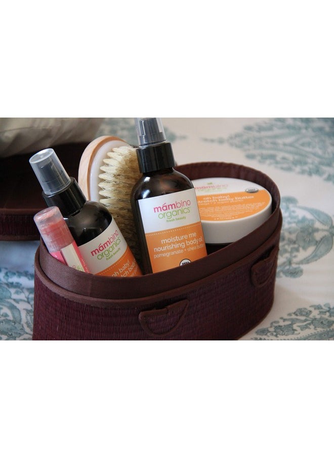 Mambino Organics Organic Skincare Gift For Pregnant Womengift Box With Moisturizing Body Oil & Belly Butterantistretch Duo Kit  - Image 4