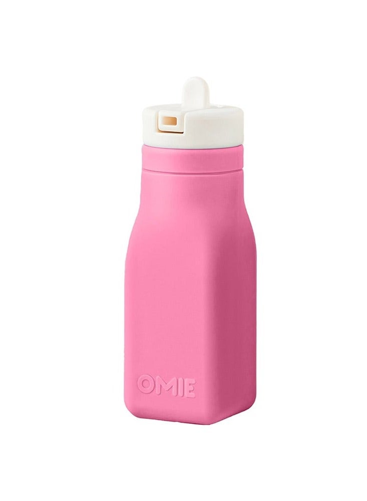 أومي Soft Silicone Water Bottle,Pink - Image 1