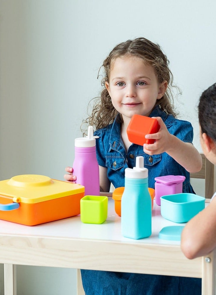 أومي Soft Silicone Water Bottle,Pink - Image 4