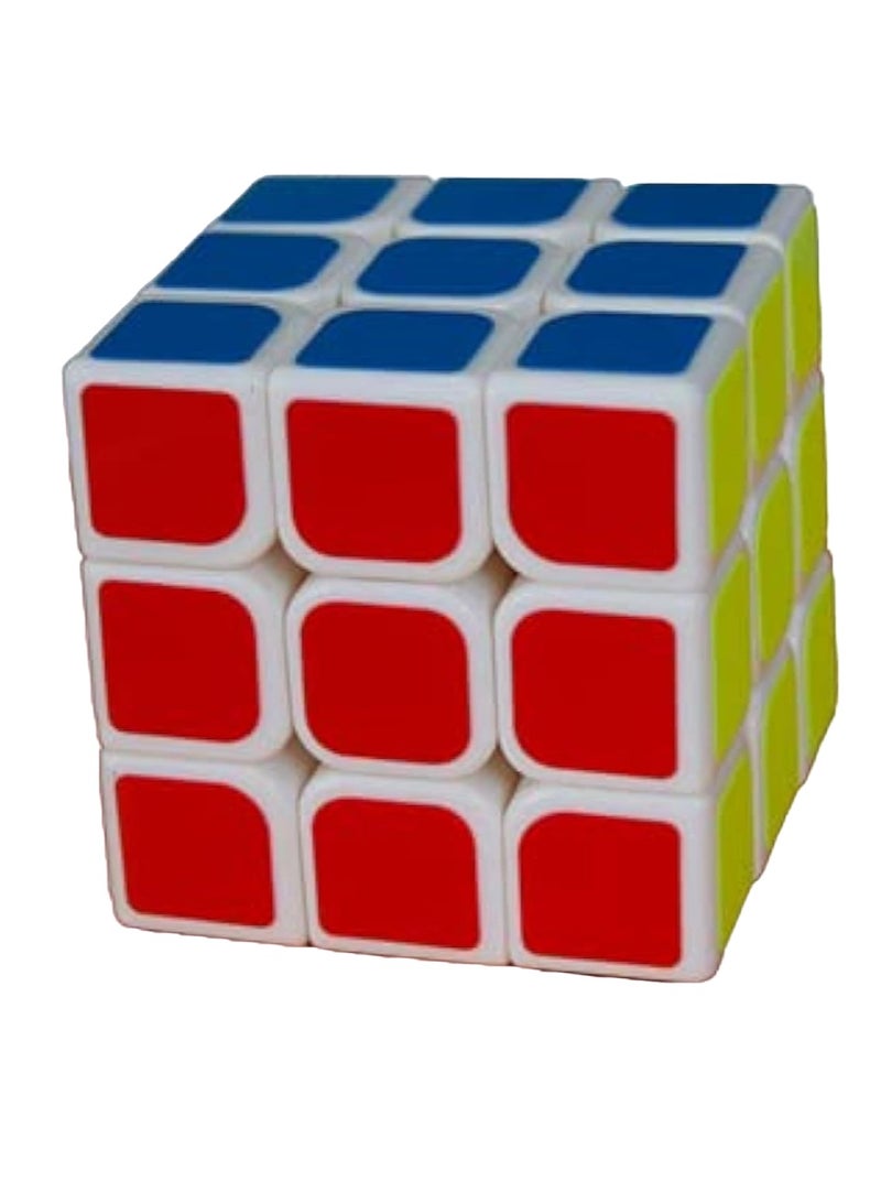 حزمة من مكعبين،مكعب سرعة تحول سلس مكعب سحري 5.5 × 5.5 × 5.5 سم مكعب لغز تحفيز الدماغ (2.4 بوصة) - Image 5