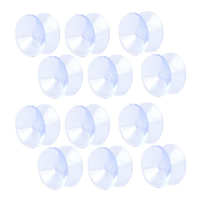 Double Sided Suction Cup Pads PVC Non Slip Spacers 20mm Diameter For Glass Table Tops - Image 2