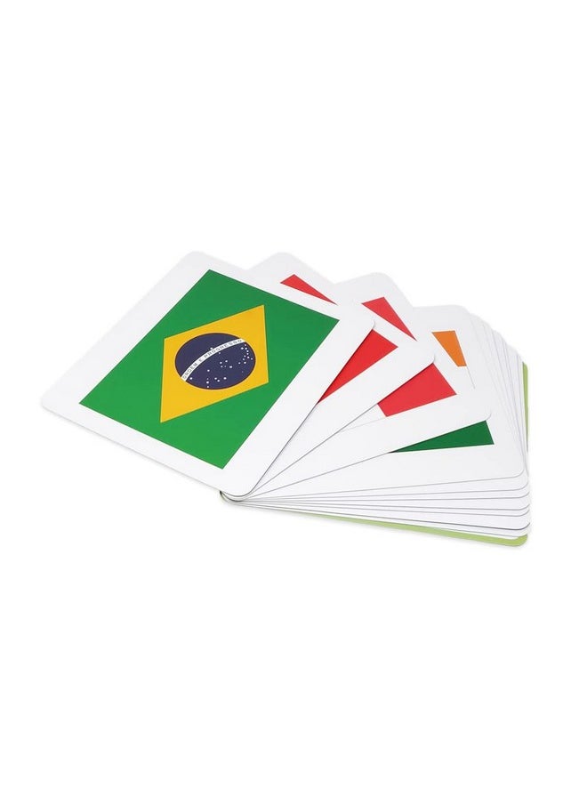 BRAINSMITH Quantum Flash Cards, National Flags - Educational Flashcard Set 1 For Toddlers And Kids (8 Months To 8 Years) For Brain Development  - Image 2