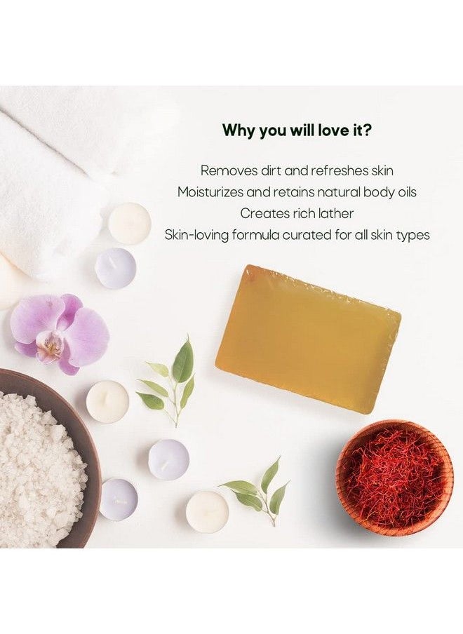 LA Organo - Kumkumadi Handmade Natural Bath Soap 100Gm(Pack Of 2) - Image 1