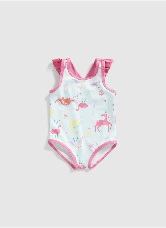 mothercare - Cross-back Swimsuit - Image 1