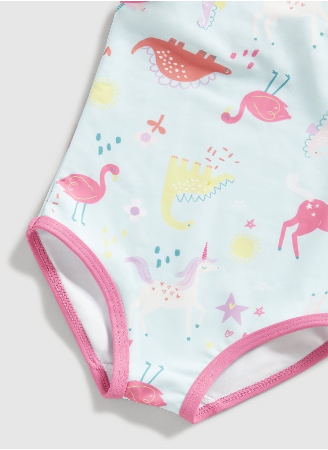 mothercare - Cross-back Swimsuit - Image 1