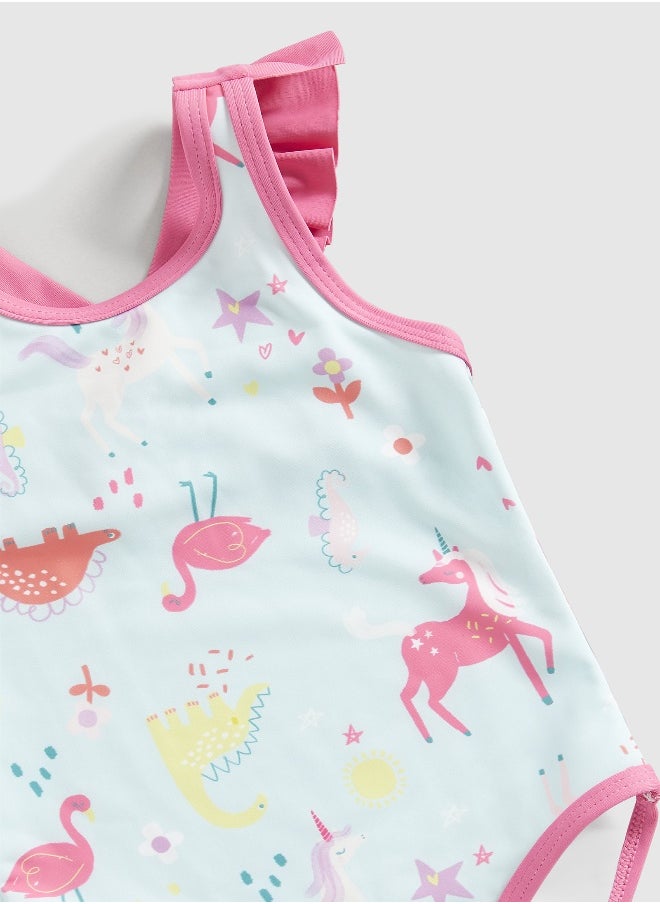 mothercare - Cross-back Swimsuit - Image 1
