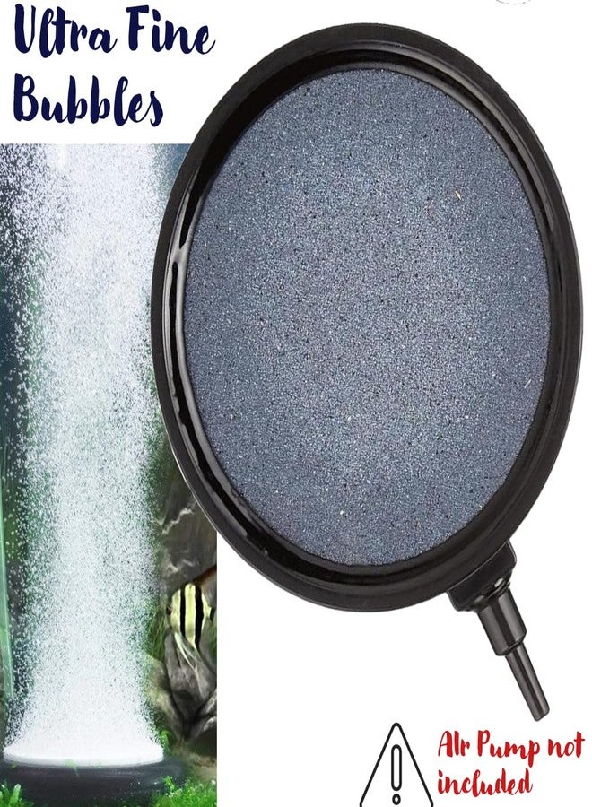 Scroll Store Large Round Disc air Stone for Aquarium 4inch Big| Durable Bubble Diffuser for Fish Tanks, Hydroponics & Aquatic Systems | Ultra Fine Bubbles Aquarium air Stones - Image 2