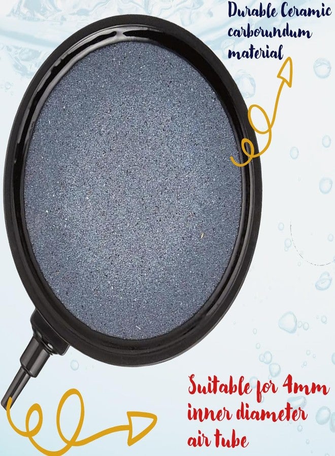 Scroll Store Large Round Disc air Stone for Aquarium 4inch Big| Durable Bubble Diffuser for Fish Tanks, Hydroponics & Aquatic Systems | Ultra Fine Bubbles Aquarium air Stones - Image 4