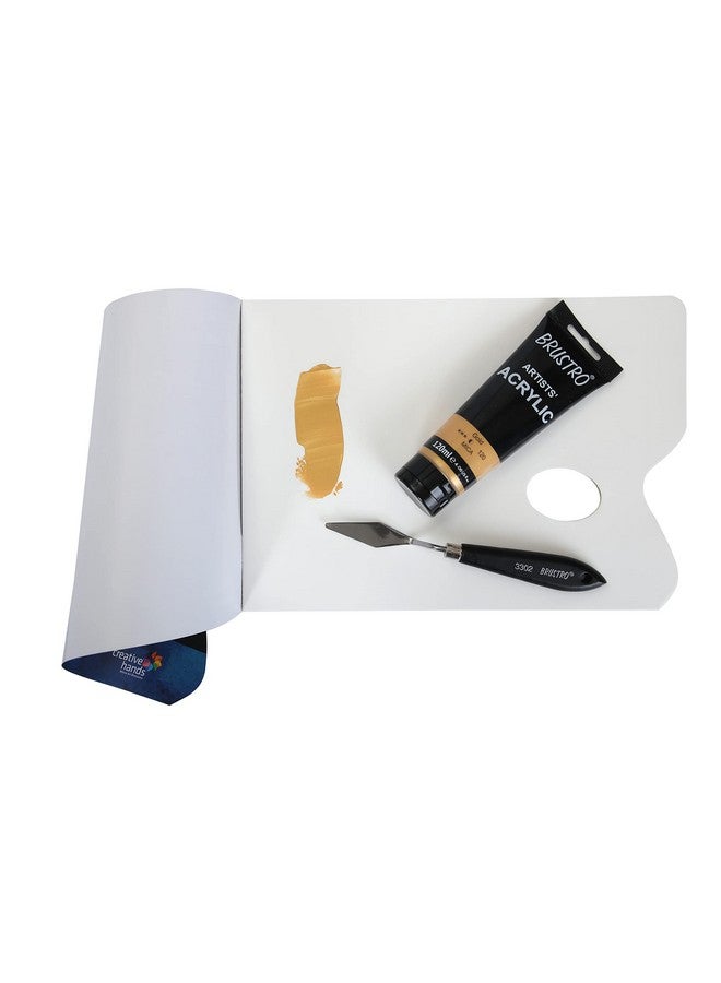 بروسترو طلاء أكريليك من BRUSTRO Artists، 120 مل، ذهبي - Image 2