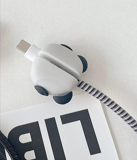 CERLINK Charger Cable Protectors for iPhone Chargers 18W 20W Type C, 3D Cute Protective Case Cover Cartoon Style Fully Charger & Adaptor Protection Set-1 (Astronaut) - Image 4