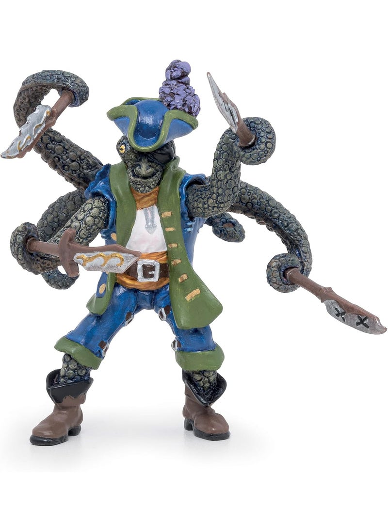 Papo Papo  HandPainted  Fantasy  Octopus Mutant Pirate  39482  Collectible  for Children  Suitable for Boys and Girls  from 3 Years Old  - Image 1