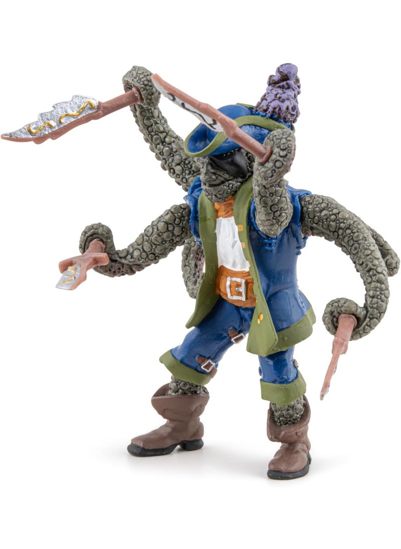 Papo Papo  HandPainted  Fantasy  Octopus Mutant Pirate  39482  Collectible  for Children  Suitable for Boys and Girls  from 3 Years Old  - Image 2