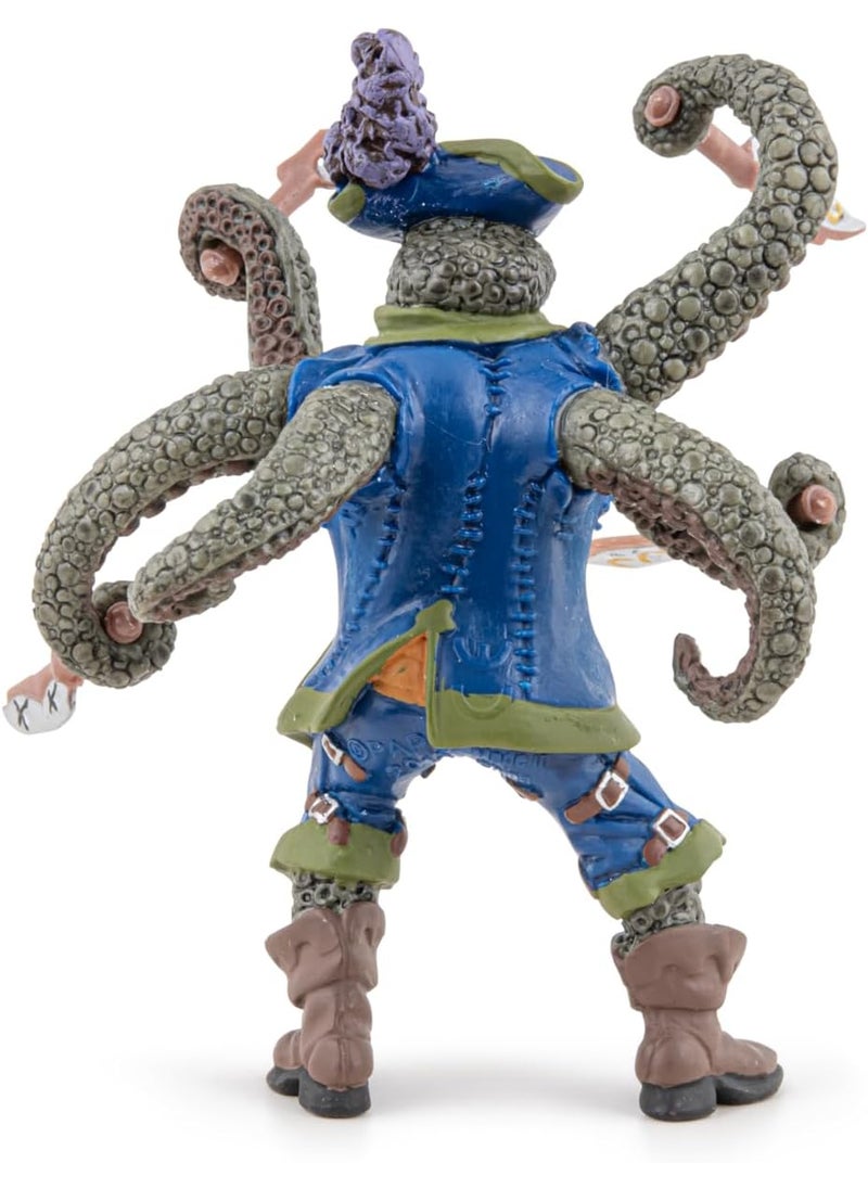 Papo Papo  HandPainted  Fantasy  Octopus Mutant Pirate  39482  Collectible  for Children  Suitable for Boys and Girls  from 3 Years Old  - Image 4