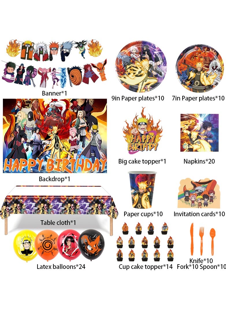 Generic - Naruto Birthday Party Supplies - Image 1