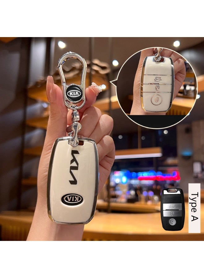 KIA High end car key protection case suitable for Kia K3 Intelligent Run K5/k2/kx3/k4/kx5 Furuidi Lion Platinum Tuojie Yi Run Huan Chi car key shell case - Image 1