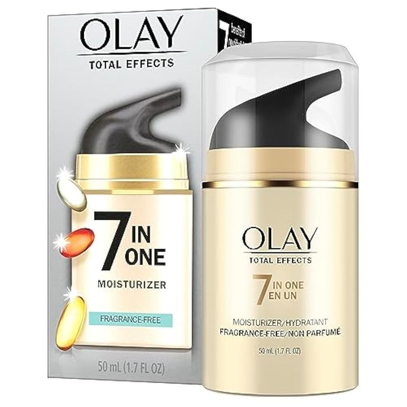 Olay Total Effects Anti-Aging Fragrance Free Moisturizer 1.7 Fl Oz - Image 1
