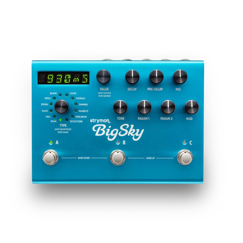 Strymon BigSky Multi Reverb Guitar Effects Pedal with 12 Unique Reverb Machines for Electric and Acoustic Guitar, Synths, Vocals and Keyboards - Image 1