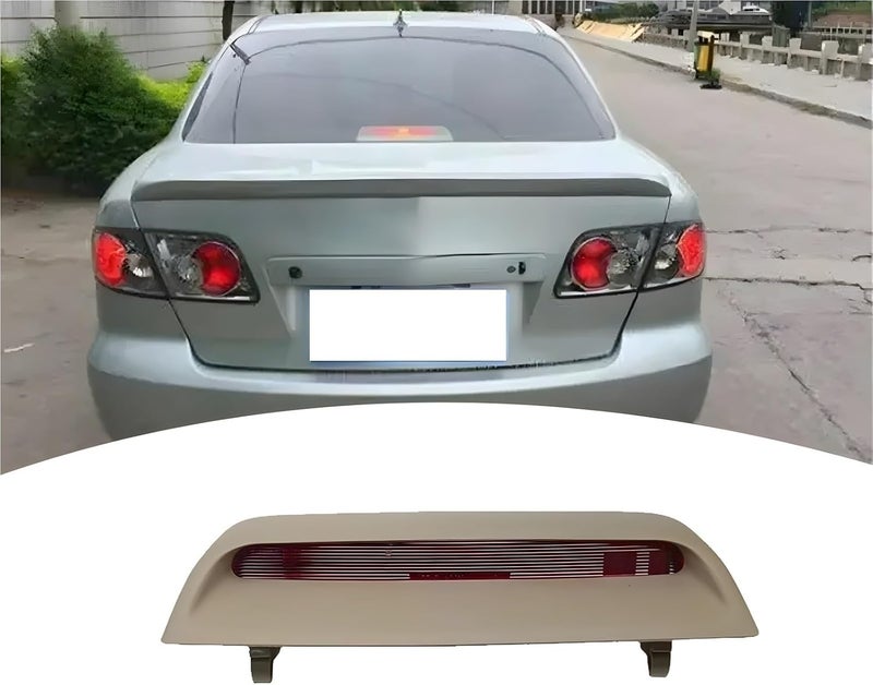 GJ6A-51-580C-80 Car Rear Mount Parcel Shelf Brake Light 3RD Stop Lamp Assy GJ6A51580C80 Compatible for Mazda 6 2002-2008 - Image 4