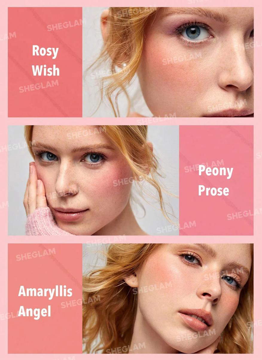 باليت أحمر خدود فلورال فلاش ٦ ألوان بودرة مضغوطة