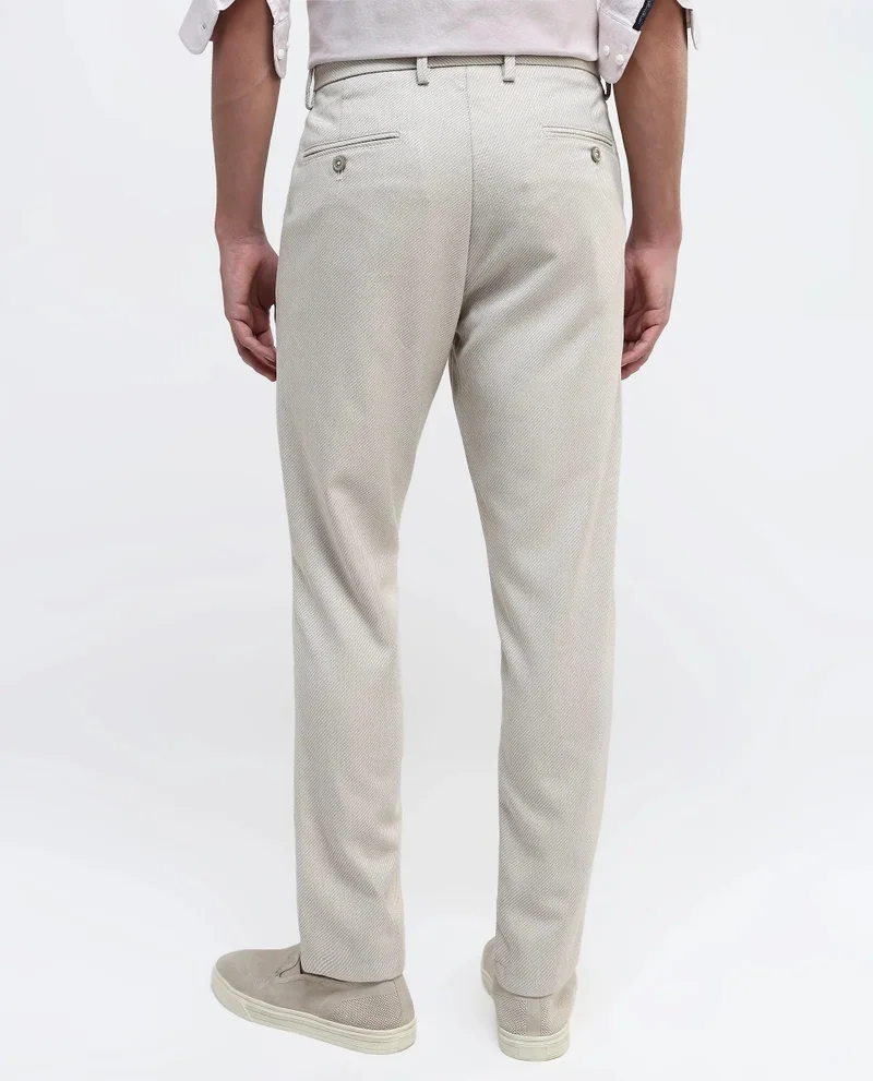 Rare Rabbit Men's Classic Plain Trousers