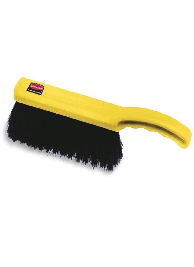 Rubbermaid - Rubbermaid Commercial 8 Inch Counter Brush, Flagged Polypropylene Fill for Smooth Surface Sweeping, Silver (FG634200SILV) - Image 1