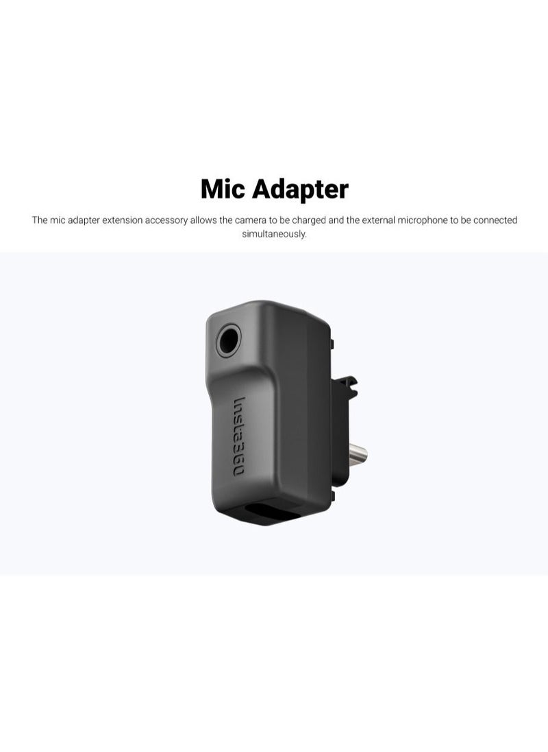 Insta360 - محول ميكروفون Insta360 X3 CINSBAQ/A - Image 1