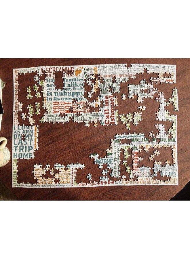 The Unemployed Philosophers Guild Jane Austen Jigsaw Puzzle 1000 Pieces Includes Mini Poster With Puzzle Art - Image 5