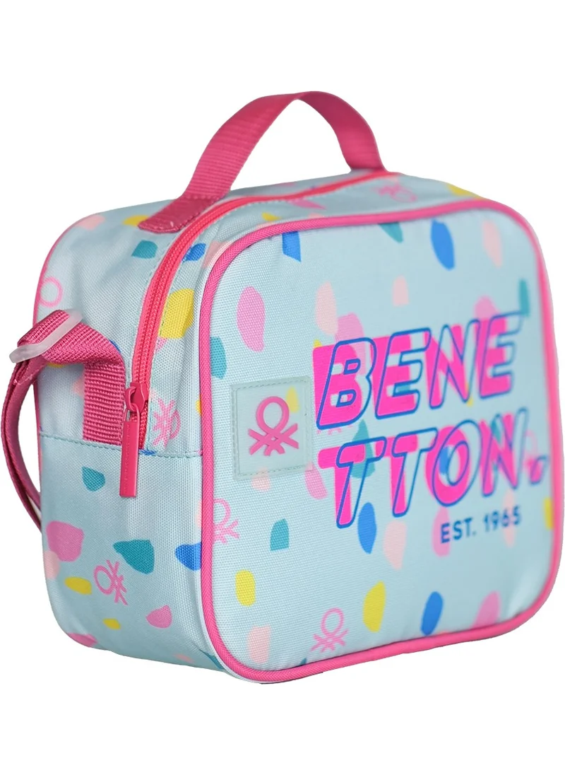 UNITED COLORS OF BENETTON . Blush Effect Girls Lunch Box