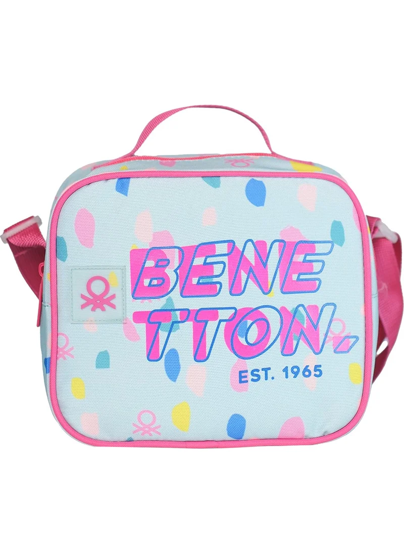 UNITED COLORS OF BENETTON . Blush Effect Girls Lunch Box