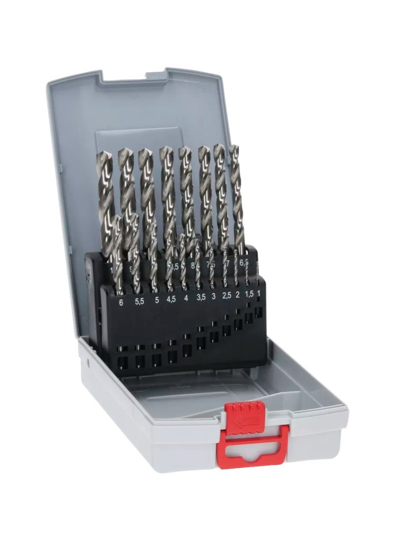 Bosch HSS PointTeQ Metal Drill Bit Set – 19 Pieces (1 mm to 10 mm) – 2608587013 - Image 1